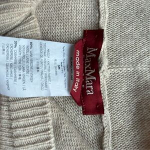 Max Mara beige hoodie